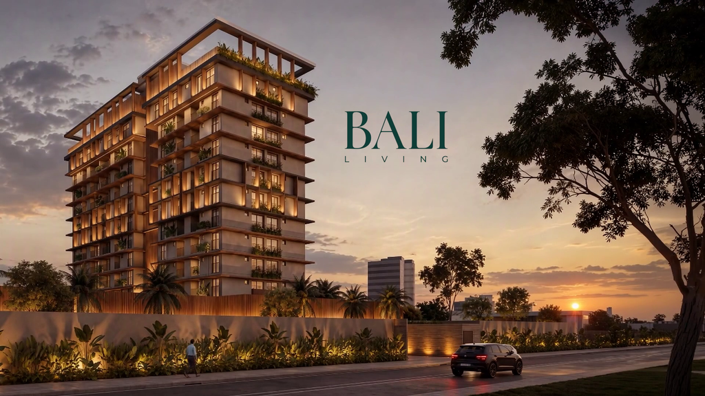 Predio do Bali Living na cidade de Formiga - MG para projeto de video para marketing imobiliário